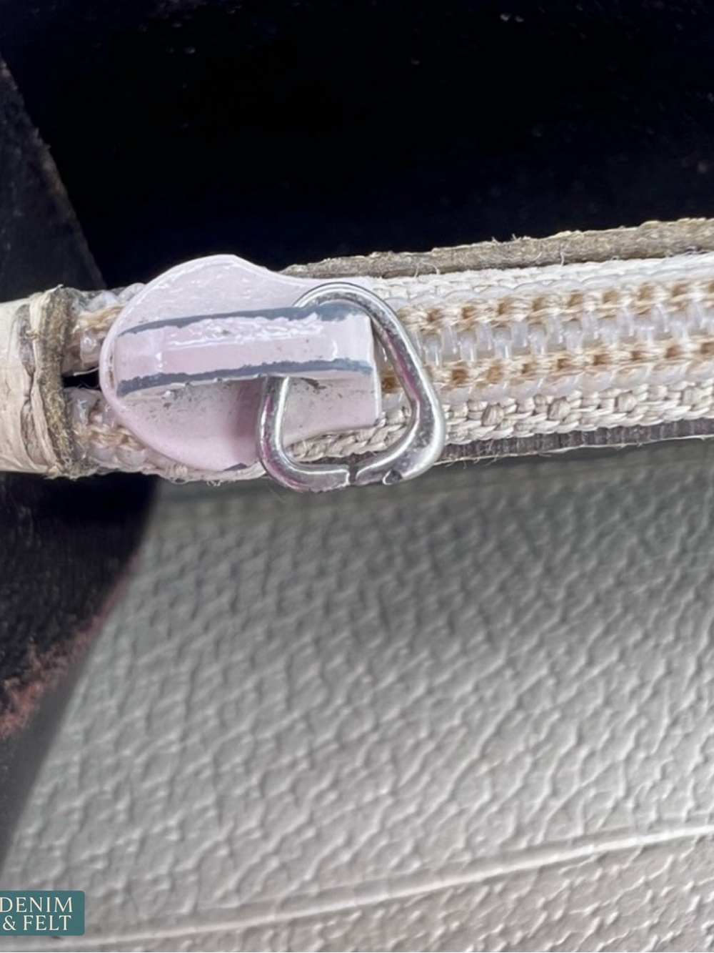 Gucci GG Monogram Zip Around Wallet Beige Ebony Canvas Logo Plate Organizer - Picture 14 of 16
